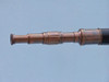 Handcrafted Admirals Floor Standing Antique Copper with Leather Telescope 60" from Hampton Creations Handcrafted Admirals Floor Standing Antique Copper with Leather Telescope 60" from Hampton Creations
