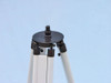 Handcrafted Admirals Floor Standing Oil Rubbed Bronze with White Leather Telescope 60" from Hampton Creations Handcrafted Admirals Floor Standing Oil Rubbed Bronze with White Leather Telescope 60" from Hampton Creations