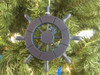 Handcrafted Dark Blue Decorative Ship Wheel Christmas Tree Ornament 6" from Hampton Creations Handcrafted Dark Blue Decorative Ship Wheel Christmas Tree Ornament 6" from Hampton Creations