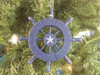 Handcrafted Rustic Dark Blue Decorative Ship Wheel With Starfish Christmas Tree Ornament 6" from Hampton Creations Handcrafted Rustic Dark Blue Decorative Ship Wheel With Starfish Christmas Tree Ornament 6" from Hampton Creations