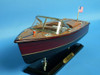 Handcrafted Wooden Chris Craft Triple Cockpit Model Speedboat 14" from Hampton Creations