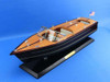 Handcrafted Wooden Chris Craft Triple Cockpit Model Speedboat 20" from Hampton Creations Handcrafted Wooden Chris Craft Triple Cockpit Model Speedboat 20" from Hampton Creations