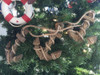 Handcrafted Wooden Rustic Decorative Triple Anchor Christmas Ornament Set 7" from Hampton Creations