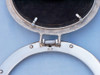 Handcrafted Chrome Decorative Ship Porthole Clock 12" from Hampton Creations Handcrafted Chrome Decorative Ship Porthole Clock 12" from Hampton Creations