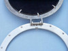 Handcrafted Brushed Nickel Deluxe Class Porthole Clock 17" from Hampton Creations