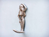 Handcrafted Silver Finish Mermaid Hook 6" from Hampton Creations Handcrafted Silver Finish Mermaid Hook 6" from Hampton Creations