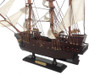 Handcrafted Wooden Calico Jack's The William White Sails Pirate Ship Model 15" from Hampton Creations