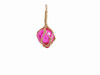 Handcrafted Pink Japanese Glass Ball Fishing Float With Brown Netting Decoration 3" from Hampton Creations Handcrafted Pink Japanese Glass Ball Fishing Float With Brown Netting Decoration 3" from Hampton Creations