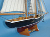 Handcrafted Wooden Bluenose Model Sailboat Decoration 17" from Hampton Creations
