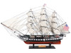 Handcrafted Wooden USS Constitution Tall Model Ship 50" from Hampton Creations Handcrafted Wooden USS Constitution Tall Model Ship 50" from Hampton Creations