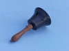 Handcrafted Bronze Hand Bell 9" from Hampton Creations Handcrafted Bronze Hand Bell 9" from Hampton Creations