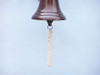 Handcrafted Antique Copper Hanging Anchor Bell 10" from Hampton Creations Handcrafted Antique Copper Hanging Anchor Bell 10" from Hampton Creations