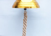 Handcrafted Brass Hanging Anchor Bell 21" from Hampton Creations