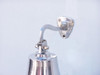 Handcrafted Chrome Hanging Ship's Bell 6" from Hampton Creations