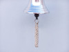 Handcrafted Chrome Hanging Ship's Bell 6" from Hampton Creations