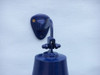 Handcrafted Solid Brass Hanging Ships Bell 11" - Blue from Hampton Creations