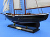 Handcrafted Wooden Bluenose Model Sailboat Decoration 24" from Hampton Creations