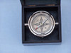 Handcrafted Chrome Lifeboat Compass with Black Rosewood Box 5" from Hampton Creations Handcrafted Chrome Lifeboat Compass with Black Rosewood Box 5" from Hampton Creations