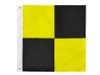 Handcrafted Authentic Letter L Nautical Alphabet Navy Code Signal Flag 24" - Outdoor Use from Hampton Creations Handcrafted Authentic Letter L Nautical Alphabet Navy Code Signal Flag 24" - Outdoor Use from Hampton Creations