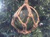 Handcrafted Green Japanese Glass Ball Fishing Float Decoration Christmas Ornament 4" from Hampton Creations Handcrafted Green Japanese Glass Ball Fishing Float Decoration Christmas Ornament 4" from Hampton Creations