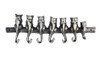 Handcrafted Rustic Silver Cast Iron Cat Wall Hooks 13" from Hampton Creations Handcrafted Rustic Silver Cast Iron Cat Wall Hooks 13" from Hampton Creations