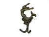 Handcrafted Antique Gold Cast Iron Mermaid Key Hook 6" from Hampton Creations Handcrafted Antique Gold Cast Iron Mermaid Key Hook 6" from Hampton Creations