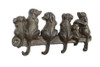 Handcrafted Cast Iron Dog Wall Hooks 8" from Hampton Creations Handcrafted Cast Iron Dog Wall Hooks 8" from Hampton Creations
