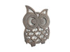 Handcrafted Rustic Copper Cast Iron Owl Trivet 8" from Hampton Creations Handcrafted Rustic Copper Cast Iron Owl Trivet 8" from Hampton Creations