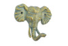 Handcrafted Antique Seaworn Bronze Cast Iron Elephant Hook 5" from Hampton Creations Handcrafted Antique Seaworn Bronze Cast Iron Elephant Hook 5" from Hampton Creations