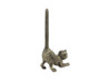 Handcrafted Rustic Gold Cast Iron Cat Paper Towel Holder 10" from Hampton Creations Handcrafted Rustic Gold Cast Iron Cat Paper Towel Holder 10" from Hampton Creations