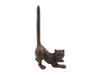 Handcrafted Rustic Copper Cast Iron Cat Paper Towel Holder 10" from Hampton Creations