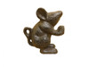 Handcrafted Cast Iron Mouse Door Stopper 5" from Hampton Creations Handcrafted Cast Iron Mouse Door Stopper 5" from Hampton Creations
