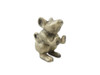 Handcrafted Rustic Gold Cast Iron Mouse Door Stopper 5" from Hampton Creations Handcrafted Rustic Gold Cast Iron Mouse Door Stopper 5" from Hampton Creations