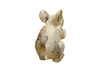 Handcrafted Whitewashed Cast Iron Mouse Door Stopper 5" from Hampton Creations Handcrafted Whitewashed Cast Iron Mouse Door Stopper 5" from Hampton Creations