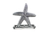 Handcrafted Antique Silver Cast Iron Starfish Napkin Holder 6" from Hampton Creations Handcrafted Antique Silver Cast Iron Starfish Napkin Holder 6" from Hampton Creations