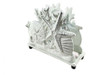 Handcrafted Rustic Whitewashed Cast Iron Seashell Napkin Holder 7" from Hampton Creations