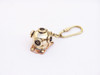 Handcrafted Solid Brass/Copper Diving Helmet Key Chain 5" from Hampton Creations