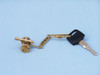 Handcrafted Solid Brass Cannon Key Chain 5" from Hampton Creations