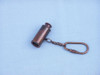 Handcrafted Antique Copper Spyglass Keychain 6" from Hampton Creations Handcrafted Antique Copper Spyglass Keychain 6" from Hampton Creations