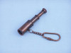 Handcrafted Antique Brass Telescope Key Chain 6" from Hampton Creations Handcrafted Antique Brass Telescope Key Chain 6" from Hampton Creations