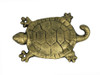 Handcrafted Rustic Gold Cast Iron Turtle Hook 6" from Hampton Creations Handcrafted Rustic Gold Cast Iron Turtle Hook 6" from Hampton Creations