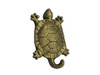 Handcrafted Rustic Gold Cast Iron Turtle Hook 6" from Hampton Creations Handcrafted Rustic Gold Cast Iron Turtle Hook 6" from Hampton Creations