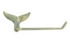 Handcrafted Antique Seaworn Bronze Cast Iron Whale Tail Toilet Paper Holder 11" from Hampton Creations Handcrafted Antique Seaworn Bronze Cast Iron Whale Tail Toilet Paper Holder 11" from Hampton Creations