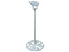 Handcrafted Whitewashed Cast Iron Pig Extra Toilet Paper Stand 15" from Hampton Creations Handcrafted Whitewashed Cast Iron Pig Extra Toilet Paper Stand 15" from Hampton Creations