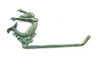 Handcrafted Antique Seaworn Bronze Cast Iron Decorative Arching Mermaid Toilet Paper Holder 11" from Hampton Creations Handcrafted Antique Seaworn Bronze Cast Iron Decorative Arching Mermaid Toilet Paper Holder 11" from Hampton Creations