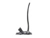Handcrafted Rustic Silver Cast Iron Sitting Cat Kitchen Paper Towel Holder 19" from Hampton Creations Handcrafted Rustic Silver Cast Iron Sitting Cat Kitchen Paper Towel Holder 19" from Hampton Creations
