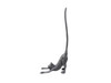 Handcrafted Rustic Silver Cast Iron Yoga Cat Bathroom Extra Toilet Paper Stand 19" from Hampton Creations Handcrafted Rustic Silver Cast Iron Yoga Cat Bathroom Extra Toilet Paper Stand 19" from Hampton Creations