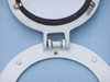 Handcrafted Brass Decorative Ship Porthole Mirror 8" - White from Hampton Creations Handcrafted Brass Decorative Ship Porthole Mirror 8" - White from Hampton Creations