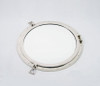 Handcrafted Deluxe Class Brushed Nickel Decorative Ship Porthole Window 30" from Hampton Creations