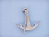 Handcrafted Brushed Nickel Anchor Paperweight 5" from Hampton Creations Handcrafted Brushed Nickel Anchor Paperweight 5" from Hampton Creations